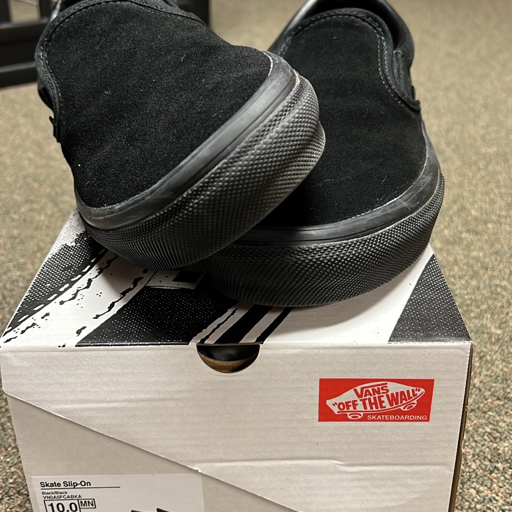 Vans Classic Black Slip-On Sneakers